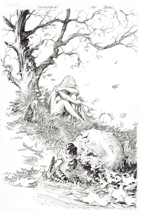 Marc Silvestri, Arte Indie, Art And Illustration, Comic Book Artists, Ink Illustrations, Comic Illustration, Comic Artist, Comic Books Art, Dark Fantasy Art