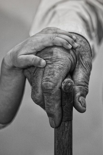 Let me help B&W (Wining photo) | Hussain Khalaf 32 Manama - … | Flickr Theme Carnaval, Person Photography, Black And White Couples, Hand Photography, Old Hands, Black And White Portraits, Walking Stick, Black White Photos, Photography Projects