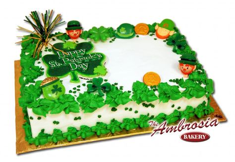 Lucky Charms Cake, St Patricks Day Birthday, Irish Cake, Irish Cream Cake, Birthday Cale, St Patricks Day Cakes, Guinness Cake, Birthday Sheet Cakes, Most Popular Desserts