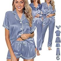 Satin Pajamas Set, Bridal Sleepwear, Satin Pyjama, Pjs Set, Pyjamas Set, Pyjama Sets, Comfortable Pajamas, Silk Pajama Set, Short Pj Set