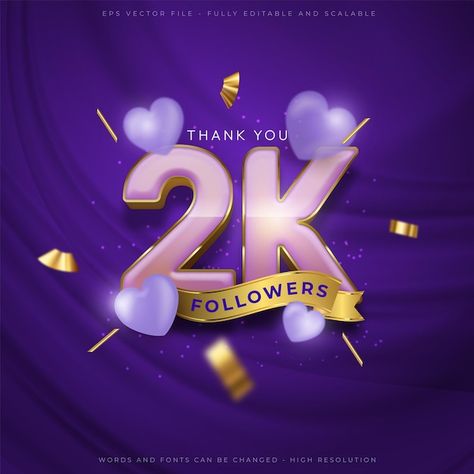 2k Followers Background, Followers Background, Mandala Art Lesson, Social Media Followers, Eps Vector, Vector Photo, Gold Style, Mandala Art, Premium Vector