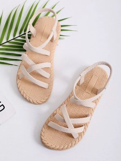 Search sandals | SHEIN South Africa Trendy Slippers, Light Blue Shoes, Womens Red Shoes, Women Slippers Fashion, All Black Shoes, Women Platform Sandals, Comfortable Slippers, Trending Sandals, Buckle Shoes