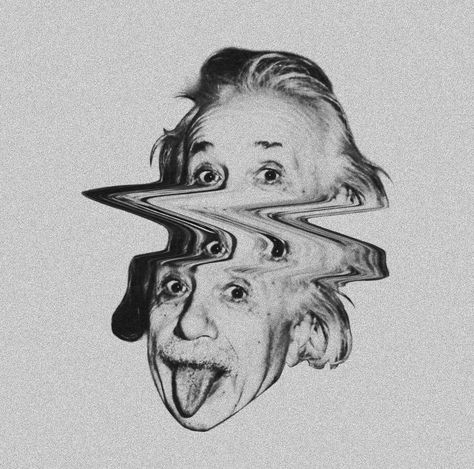 Albert Einstein Tattoo Design, Einstein Tattoo Design, Albert Einstein Aesthetic, Face Distortion Art, Albert Einstein Wallpaper, Albert Einstein Tattoo, Albert Einstein Drawing, Einstein Tattoo, Albert Einstein Art