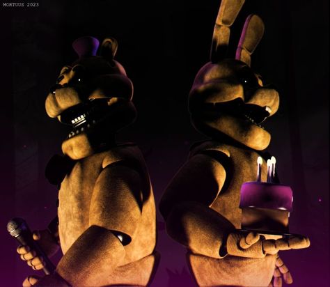 Credits> GameJolt Mortuus Fredbears Family Dinner, Fredbear And Springbonnie, Spring Bonnie, Golden Freddy, Character Board, Fnaf Drawings, Five Night, Five Nights At Freddy's, Family Dinner