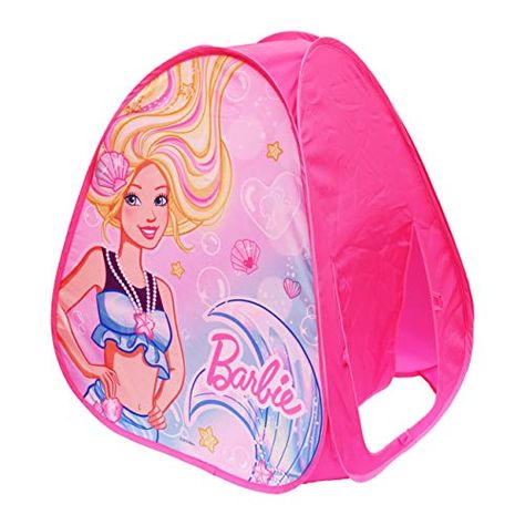 Amazon has the Sunny Days Entertainment Barbie Dreamland Pop Up Play Tent – Pink Indoor Playhouse for Kids | Gift for Girls marked down from $19.99 to $10.07 and it ships for free with your Prime Membership or any $25 purchase. That is 50% off the retail price! Creativity and imaginary play: Children’s dreams… Playhouse For Kids, Indoor Playhouse, Kids Climbing, Kids Play Tent, Imaginary Play, Kids Playhouse, Pop Up Tent, Play Tent, Barbie Dream