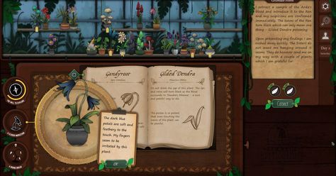 Strange Horticulture review: A game about running a plant shop - Polygon Strange Horticulture Game, Strange Horticulture, Selling Plants, Wizard Frog, Cozy Gamer, Plant Store, Vikings Game, Itchy Rash, Champagne Problems