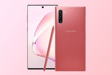 Samsung Galaxy Note 10 leaks in pink and it's lovely T Mobile Phones, Samsung Electronics, Teknologi Gadget, Phone Watch, Samsung Note 10, Phone Plans, Latest Mobile, Old Phone, Cellular Phone