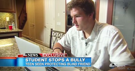 When Cody Pines saw a bully beating up a friend who he knew couldn't defend himself, Cody knew he had to do something. The fact that Cody bravely stepped in is amazing, but it's the message of grace and forgiveness he extended to the 'bully' that will really impress you! This is one bright young man Abc News, Do Something, Something To Do