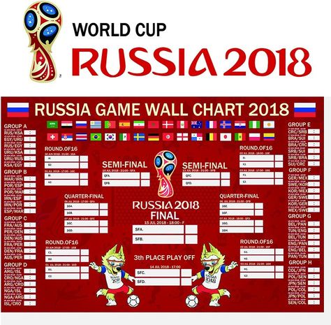 Bar Party Decorations, Schedule Poster, Russia World Cup, Poster Football, World Cup Russia 2018, Sports Tshirt Designs, Football Tournament, 17 Agustus, Soccer Fan