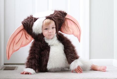 Gremlin Halloween Costume, Gizmo Costume, Gizmo Gremlins, Toddler Halloween Costume, Diy Haunted House Props, Kids Halloween Costume, Amazing Halloween Costumes, Diy Halloween Games, Diy Halloween Costumes For Kids