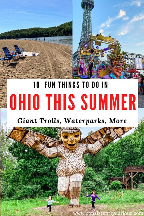 Ohio Day Trips, Day Trips In Ohio, Things To Do In Ohio, Family Summer Bucket List, Put In Bay Ohio, Ohio Vacations, Ohio Travel, Crystal Cave, Soak Up The Sun