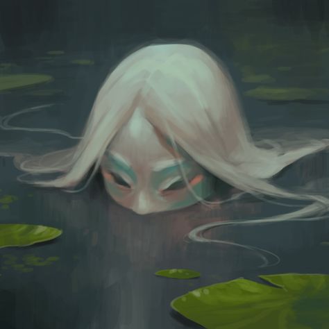 In Water, Digital Painting, The Story, Lily, Tumblr, Water, Instagram, Art