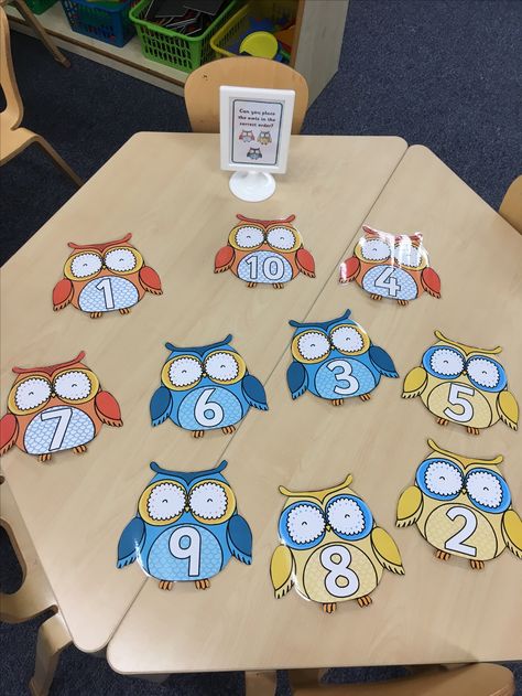 Wow! Said the Owl Provision Owl Math Activities For Preschool, Preschool Owl Activities, Owl Babies Activities, Owl Babies Eyfs Activities, Owl Babies Book, Babies Activities, Owl Activities, Maths Eyfs, Owl Babies