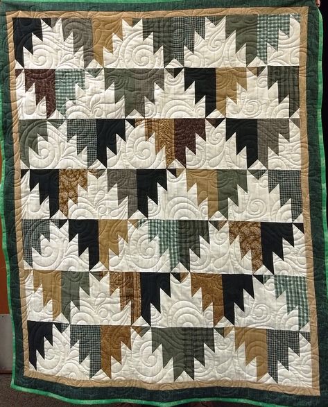 Montana Quilt Pattern, Mountain Quilt Block Sewing Patterns, Delectable Mountain Quilt Pattern, Homespun Quilts, Delectable Mountain Quilt, Guy Quilts, Delectable Mountains Quilt, Delectible Mountain Quilt, Mountains Quilt