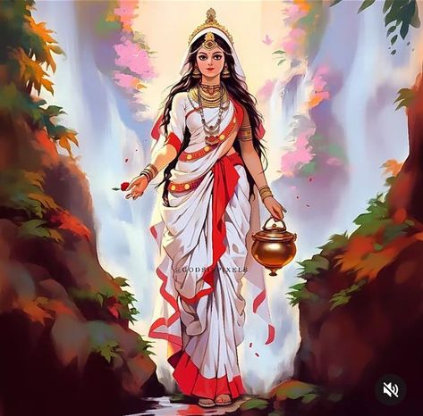 Brahma Charini Maa, Mata Brahmacharini Images, Bhramacharini Devi Images, Maa Brahmacharini Drawing, Maa Bhramacharini Images, Brahmacharini Devi Images, Brahmacharini Maa Images, Parvathi Devi Images, Navarathri Devi Images