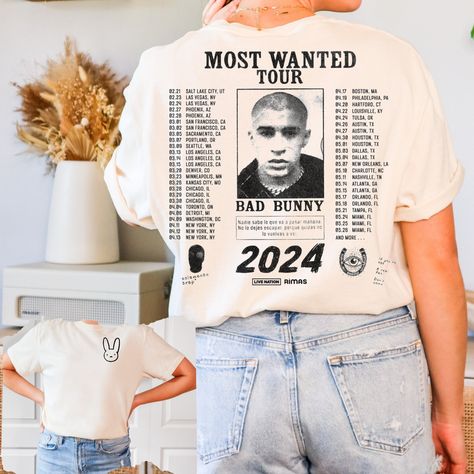 Bad Bunny Merch, Bunny Outfits, Bunny Outfit, Clothes Cute, Y2k Clothes, Bad Bunny, New Orleans, Street Wear, How To Wear