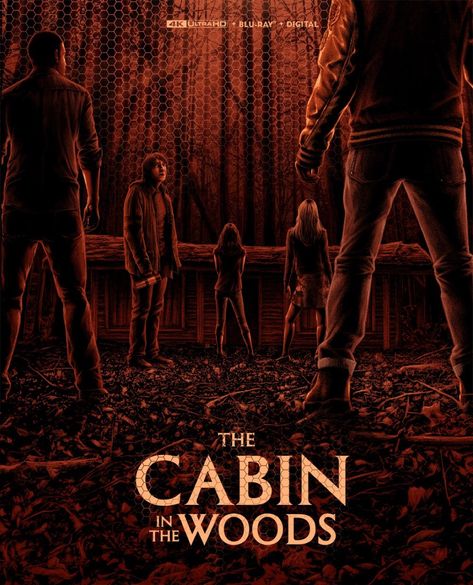 Original Horror Movie Posters, The Cabin In The Woods, 2022 Horror Movies, Famous Horror Movie Scenes, American Horror Movie, 60s Horror Movie Poster, Italian Horror Movie Posters, Horror Movie Art, The Cabin