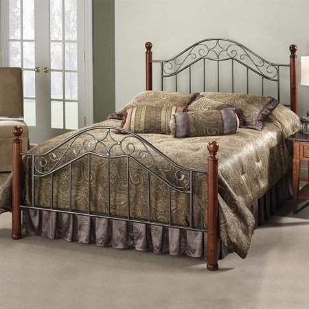 Metal Bedroom Furniture, King Metal Bed, Silver Bedding, Queen Metal Bed, Spindle Bed, Queen Poster, Full Bedding Sets, Hillsdale Furniture, Iron Bed