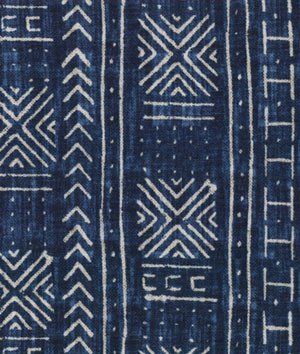 Genevieve Gorder, Waverly Fabric, Indigo Fabric, African Textiles, Sewing Fabrics, Diy Carpet, Linen Storage, Drapery Fabric, African Fabric