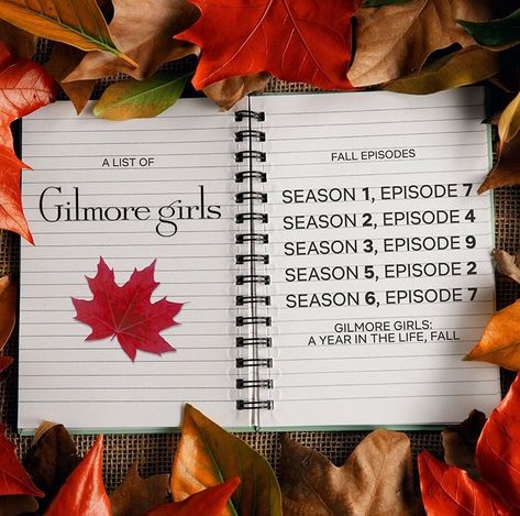 Gilmore Girls has always felt like fall to me. It gives me the same feeling of warmth and comfort that you get when you snuggle up in a warm sweater or under your duvet on a cold autumn night. It’s a reassuring show that makes you feel good no matter what (even if Rory is stealing a yacht). So in honour of that great show that reminds me of autumn, here are all fall Gilmore Girls episodes. :) 🍂 Fall Episodes, Gilmore Girls Episodes, Gilmore Girls Fall, The Fall Movie, Gilmore Girls Seasons, Fall Mood Board, Girls Fall, Fall Bucket List, Fall Feels