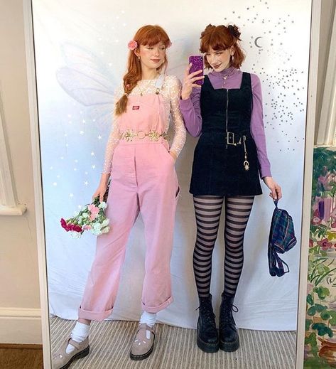 𝖎𝖌: @mathilda.mai & @liberty.mai Mathilda Mai, Liberty Mai, Fairy Style, Artsy Outfit, School Looks, Moda Vintage, Outfit Goals, Looks Style, Looks Vintage