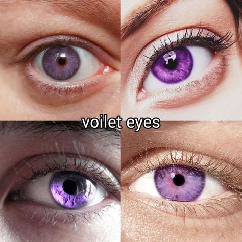 what is the colour of your eyes? ♡ follow @jeonrencia for more! 🍂 ✧₊˚. Glitchtrap Aesthetic, Eye Colour Chart, Violet Eyes Aesthetic, Fantasy Eye Color, Purple Eye Color, Lilac Eyes, Pretty Eyes Color, Rare Eye Colors, Indigo Eyes