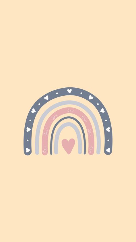 Iphone Wallpaper Lock Screen, Aesthetic Rainbow, Wallpaper Lock Screen, Packaging Template, Free Phone Wallpaper, Rainbow Wallpaper, Preppy Wallpaper, Cute Aesthetic, Party In A Box