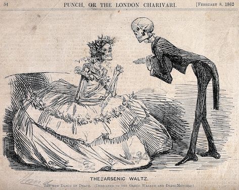 Arsenic Green, Victorian Illustration, Wellcome Collection, Victorian Wallpaper, Victorian Aesthetic, Penny Dreadful, Victorian Art, Waltz, Victorian Fashion