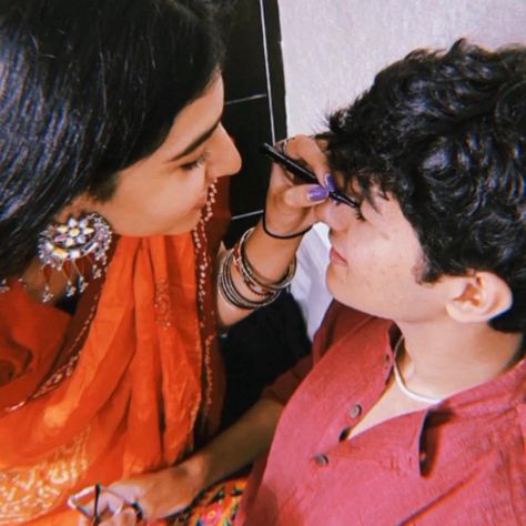 Follow me for more "indian wholesome" pins <3 Her Kat, I'm Jealous, Dream Relationship, Desi Love, Pani Puri, Indian Photoshoot, Couples Vibe, All I Ever Wanted, Cute Couple Poses