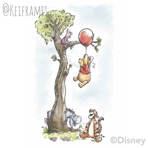 Kei Phillips on Instagram: “My WinnieThePooh illustrations available on baby wear at @primark. 😄 Swipe to see sketch and on product. 😘♥️ ©Disney Based on the "Winnie…” Quotes Winnie The Pooh, Great Sayings, Pooh Pictures, Disney Poster, Pooh Winnie, Winnie The Pooh Nursery, Winnie The Pooh Pictures, Winnie The Pooh Quotes, 80th Anniversary