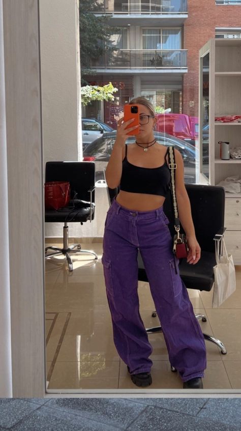 Purple Outfit Streetwear, Purple And Black Outfits, Dark Purple Outfit, Purple Outfit Aesthetic, Bachelorette Aesthetic, Purple Outfit, Outfit Streetwear, Purple Outfits, Black Outfits