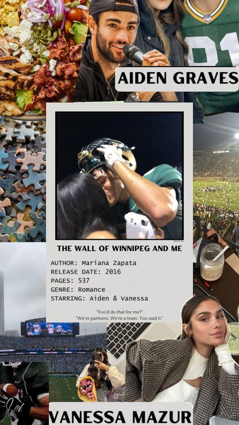 #thewallofwinnepegandme #marianazapata #aidengraves #vanessamazur Me Aesthetic, Book Aesthetic, Reading Lists, Connect With People, Your Aesthetic, Creative Energy, The Wall, Books To Read, Wattpad