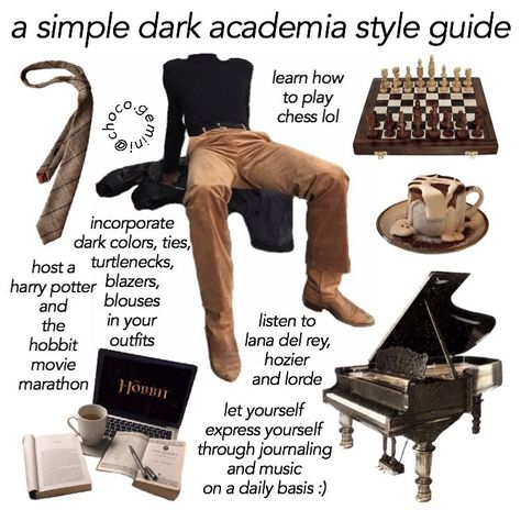 @gemicoffee posted on Instagram • Feb 5, 2020 at 11:33pm UTC Dark Academia Style Guide, Dark Academia Things, Paradis Sombre, Dark Academia Guide, Classic Academia, Dark Academia Outfits, Dark Acadamia, Dark Academia Outfit, Academia Aesthetics