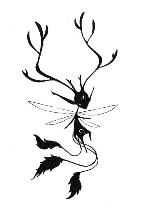 Anciant Dryad by Toby Allen aka ZestyDoesThings Toby Allen, Bat Sketch, Reaper Drawing, Optical Illusion Tattoos, Illusion Tattoos, Minimalist Tattoo Ideas, Mythical Creatures Art, Weird Creatures, Creature Concept Art