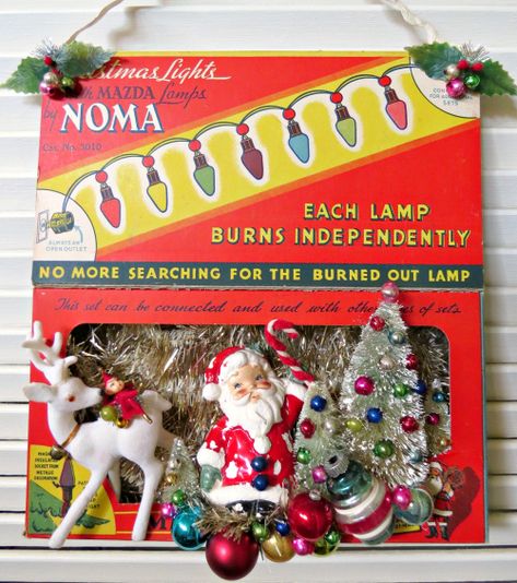 Christmas Goodies To Make, Noma Christmas Lights, Vintage Decorations, Christmas Goodies, Retro Home, Christmas In July, Vintage Holiday, In The Studio, Winter Decor