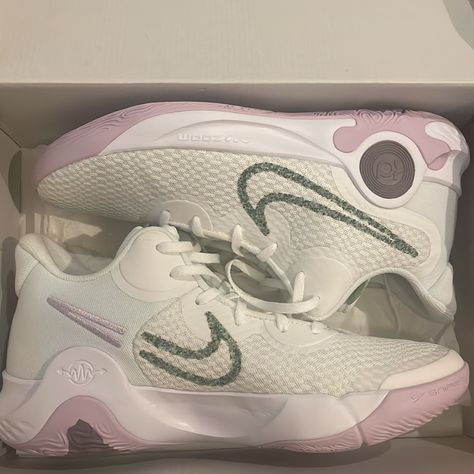 Brand New Never Worn And I Found A Pair That I Liked Better. But It Was Too Late To Return. Light Purple Color, Nike Kd, Shoes Nike, White Nikes, Boyfriend Pictures, Too Late, Light Purple, Purple Color, White Light