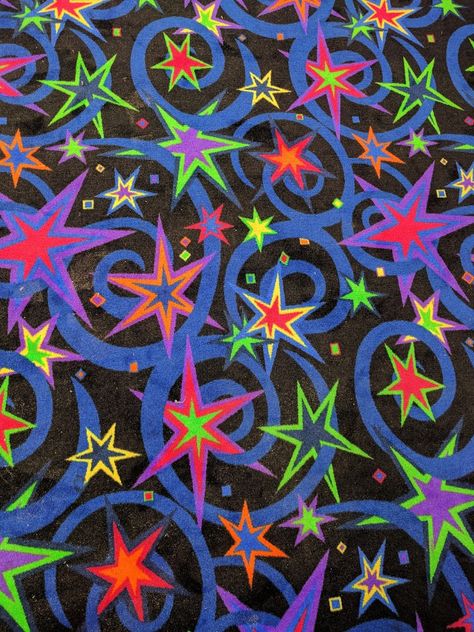 Nostalgia Aesthetic Art, 80s Arcade Aesthetic Wallpaper, Clown Backgrounds, Arcade Pattern, Arcade Floor, Paz Hippie, Arcade Carpet, Stars And Swirls, Funky Patterns