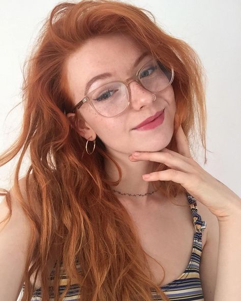 Mathilda Mai Mathilda Mai, Red Hair And Glasses, Eye Sight, Pretty Redhead, Red Hair Woman, Ordinary Girls, Beautiful Long Hair, Ginger Hair, Womens Glasses