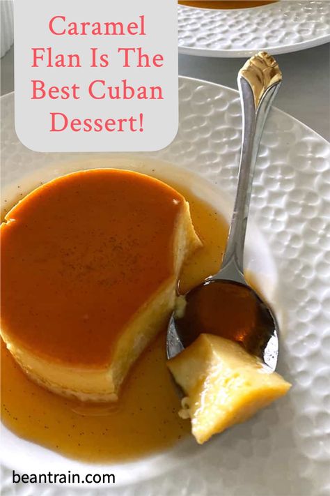 Cuban Flan Cake, Latin Desserts Easy, Cuban Desserts Easy, Flan Dominicano Recipe, Cuban Desserts Authentic, Dominican Flan Recipe, Brazilian Flan Recipe, Flan Cubano, Cuban Flan Recipe