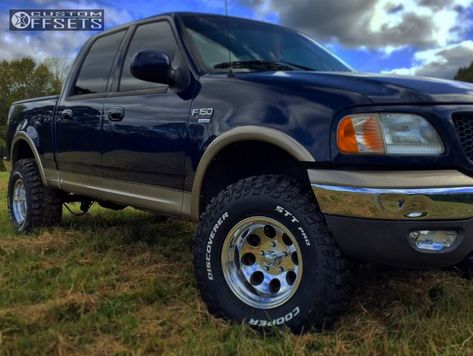 1 2002 F 150 Ford Level 2 Drop Rear Alloy Ion Style 171 Polished Aggressive 1 Outside Fender Ford Trucks F150, Ford F150 Pickup, F150 Truck, Ford 4x4, Tyre Fitting, Bugatti Cars, Tyre Shop, Ford Truck, Ford Expedition