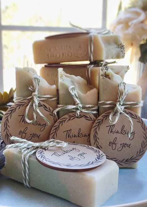 Mini Soap Gift Favors - Personalized Gift Favors, Mini Soaps, Cotton Bags, Heirloom Vegetables, Soap Favors, Soap Handmade, Biodegradable Packaging, Organic Garden, Cruelty Free Skin Care