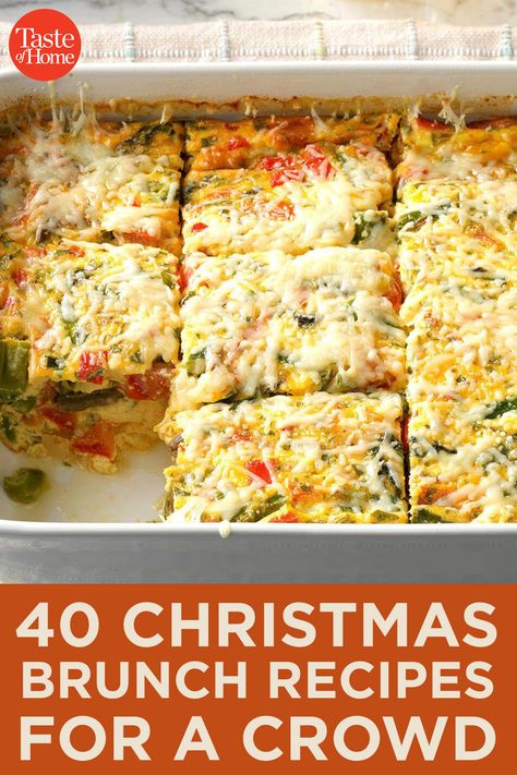 Brunch Recipes For A Crowd, Breakfast Ideas For A Crowd, Christmas Brunch Menu, Brunch Ideas For A Crowd, Christmas Breakfast Ideas, Christmas Brunch Recipes, Recipes For A Crowd, Christmas Breakfast Recipe, Breakfast For A Crowd