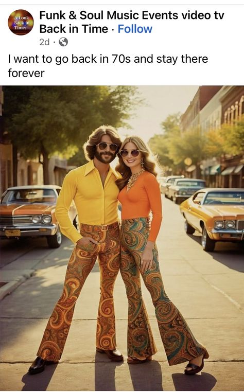 70s Theme Party Outfit Couples, Hippy Outfits Halloween, 70s Theme Party Outfit, 70s Couple, Disco Party Outfit, 70s Theme Party, 70s Costume, 70s Vintage Fashion, Austin Powers