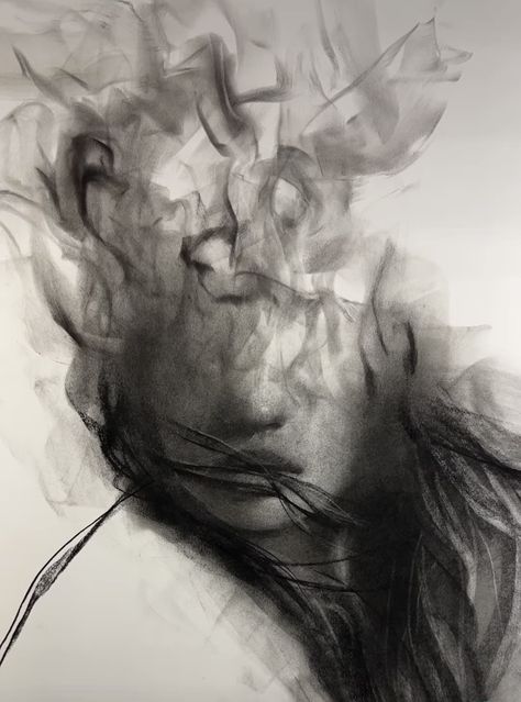 Josh Hernandez, Mad Charcoal, I Was Never There, Impressive Paintings, I Lost Myself, Charcoal Artwork, Cross Drawing, Jesus Drawings, Beautiful Beach Pictures