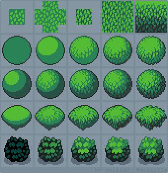 Pixel Art Tutorials Pixel Top Down, Draw Foliage, Pixel Tutorial, Streaming Room, How To Pixel Art, Rust Game, Karakter Minecraft, Pixel Art Landscape, Piskel Art