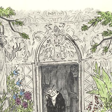 Gardening Cartoon, Garden Cartoon, Horror Vampire, Drawing Funny, Cartoon Art Drawing, Dreamy Art, Cool Art Drawings, Cultura Pop, Artsy Fartsy