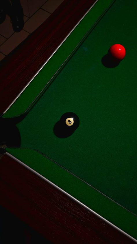 Billiard table Billiard Ball Lucky Number 8 🎱 Photography Pool table Aesthetic Dark Green Pool Balls Aesthetic, Billard Aesthetic, Pool Table Aesthetic, Aesthetic Dark Green, Table Aesthetic, Office Gallery Wall, Billiard Ball, Pool Game, Ball Aesthetic