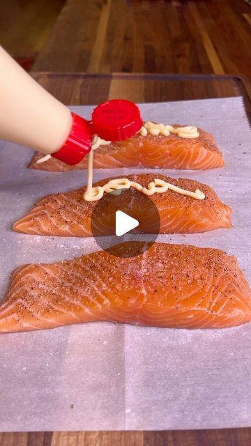 Lobster Air Fryer, Mango Salmon Recipes, Easy Air Fryer Salmon Recipes, Bake Salmon Recipes, Frozen Salmon Recipes Baked, Salmon Recipes Air Fryer, Salmon Air Fryer Recipes, Air Fryer Salmon Recipes, Salmon Filet Recipe