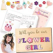 Flower Girl Gifts From Bride, Bride With Flower Girl, Gifts For Flower Girl, Asking Flower Girl, Gifts From Bride, Toddler Flower Girl, Flower Girl Proposal, Toddler Flower Girls, Bride Flower