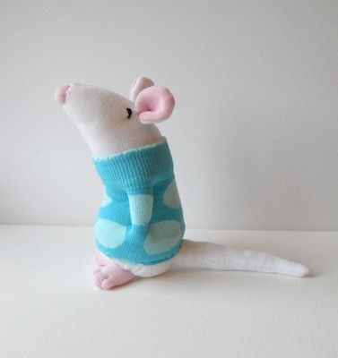 Sock Mouse, Sock Toys, Animal Toys, Sock Animals, Hand Sewn, Your Name, Pet Toys, Hand Sewing, Dinosaur Stuffed Animal